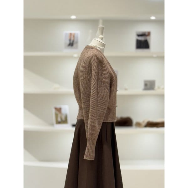 [여주점] 여성 버클 루즈핏 가디건 (L254KSL037)