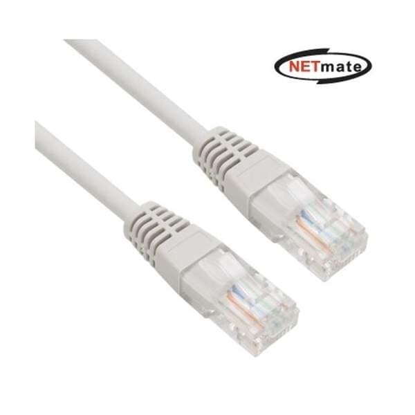 확대된 대표 UTP CAT.5E 랜케이블선 50CM(회색) UTP패치 이더넷 랜 BX