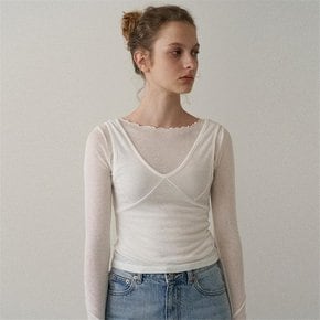 wool line layered top (4colors)