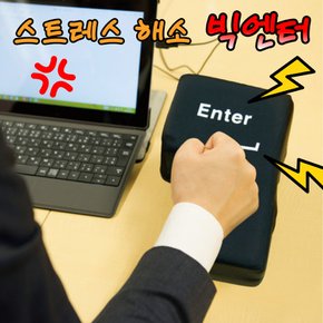 분노조절 엔터 쿠션 USB 킹받는 재밌는 사무실 친구 선물