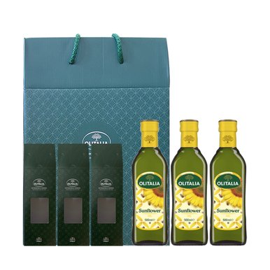 올리타리아 해바라기씨유 500ml x 3P 선물세트