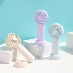 ALIO 에어필 미니팬 휴대용 미니 선풍기 2in1 핸디용 탁상용 거치형
