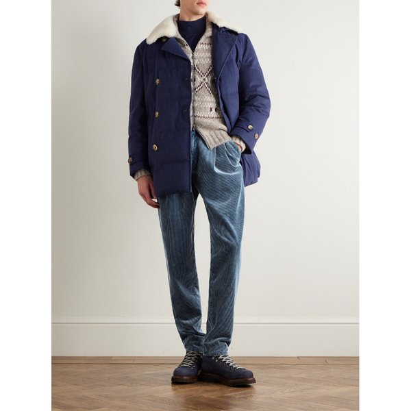 브루넬로쿠치넬리 테이퍼드 코튼 코듀로이 팬츠 46376663162902652