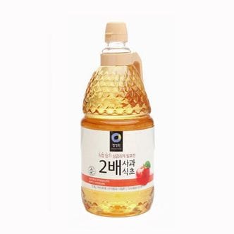 제이큐 푸드 청정원 사과식초 2배 1.8L
