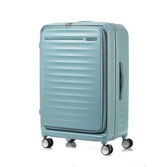 아메리칸투어리스터 FRONTEC 캐리어 75/28 EXP TSA OS V2 MINERAL BLUE HJ361030