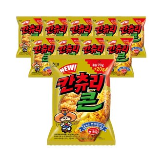  해태 칸츄리콘 콘버터맛 90g 10개