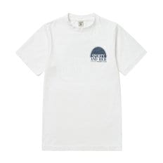 TS923WH 라켓 클럽 (RACQUET CLUB) 로고 공용 반팔티