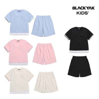 블랙야크키즈 시원한 여름나기 필수템 쿨 상하복세트 (정상가격89,000)모드5부/마르5부/리프5부
