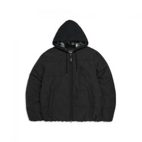 후드 탈부착 올리 경량 다운 자켓 - BLACK Z264UDW040099 465538