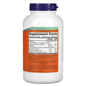 해외배송 NOW Foods 나우푸드 칼슘 시트레이트 250정 Calcium Citrate