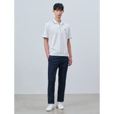 [24SS]솔리드 오픈 칼라넥 티셔츠  화이트 (BC4342C071)