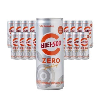  광동 비타500 제로 스파클링 250ml(캔) x 24입