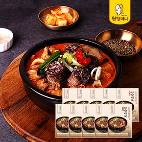 [원할머니] 깊고진한 얼큰 순대국 600g x 10팩