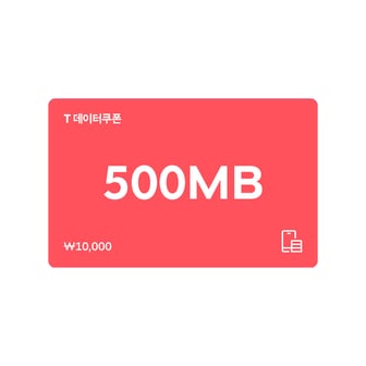 SKT T 데이터쿠폰 500MB