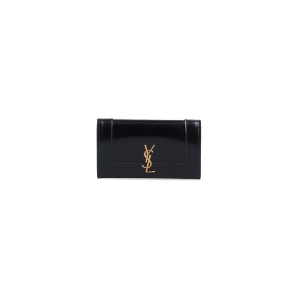 24SS 생로랑 카드지갑 757403 AACQP 1000 Black