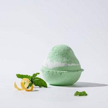 JAJU 자주 레몬 페퍼민트 탄산 솔트밤 180g