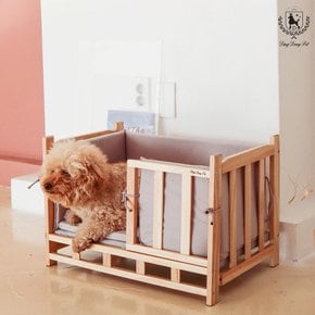 강아지 침대 허쉬 원목베드 하우스