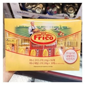  프리코 미니 고다  에담 치즈 480g