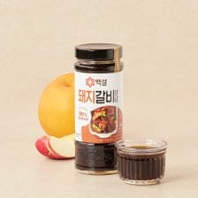 백설 돼지갈비양념 500g