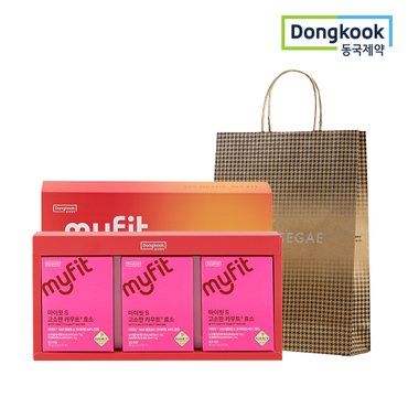 동국제약 [동국제약/백화점포장] 마이핏 고소한 카무트 효소 누룽지맛 선물세트 (30포x3개입)