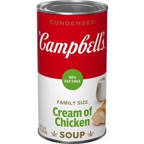 [해외직구] Campbells 캠벨스 농축 98% 무지방 치킨 스프 크림 640g 4팩