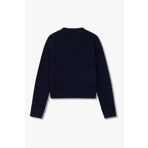 [사카이] CLASSICS  라운드넥 울 니트 가디건 (네이비) 6415331101