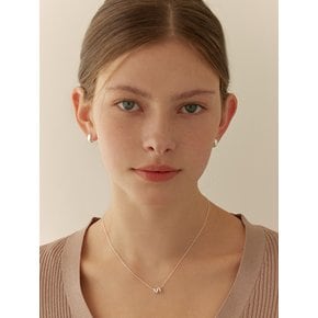 [연말 스페셜 6mm+10mm 진주귀걸이 증정][925 silver] Triple line necklace