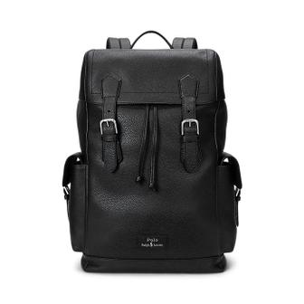 폴로 랄프 로렌 남성 페블 레더 백팩(MAPOBGS01320216001)