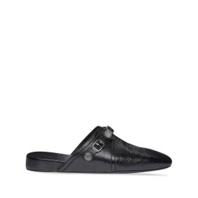 Loafer Balenciaga Flat shoes Black Black 715556WAD4F1080