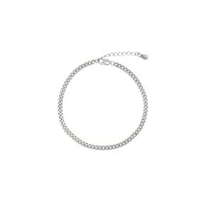 Ring chain bracelet (silver)