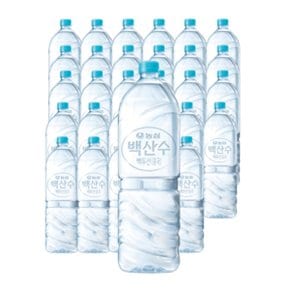 백산수 무라벨 유라벨 2L x 30병 유라벨 무라벨 랜덤 배송 백두산 물