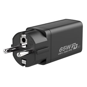 접지 GAN PD 65W USB C타입 미니 고속 멀티 충전기