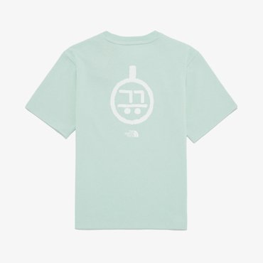 노스페이스키즈 NT7UR28T 키즈 TNF 한글 반팔 라운드티 KS TNF HANGEUL S/S R/TEE 1