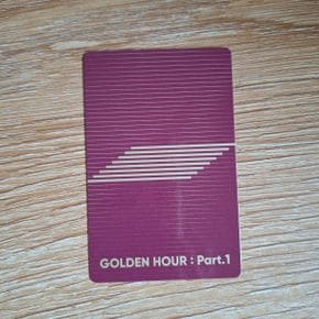 에이티즈 ATEEZ 미니 10집 앨범 GOLDEN HOUR : Part.1 디지팩 공식 포토카드 성화 버전 1 - 힌장 선텍