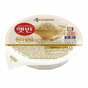  CJ제일제당 햇반 현미쌀밥 210g 36개