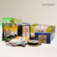 [바로배송]건어물 특선선물세트 3호(대멸치,지주식재래김,지주식돌김구이김,녹차자반볶음,건다시마,참미역)