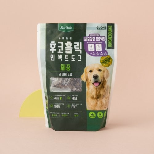 후코홀릭 인섹트 도그 동애등에 체중 1kg