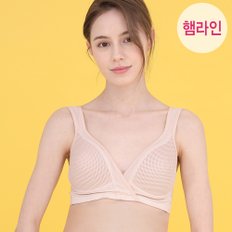 에어쿠션 햄라인 수유브라 2type 택 1 브라탑/후크형 빅사이즈