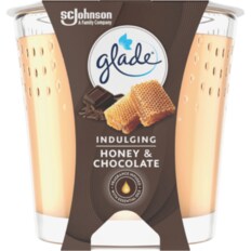 글레이드 glade 아로마 캔들 인덜징 허니 초콜릿 129g 1개