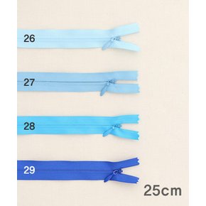 패션스타트 [컬러선택] 콘솔지퍼 숨은 콘실지퍼 25cm_26~29 (70364)