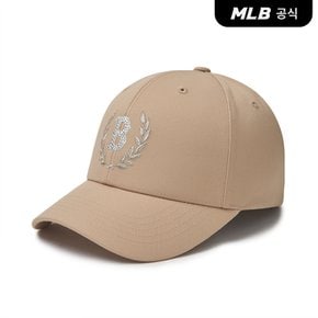 [코리아공식]프리미엄 바시티 엠블럼 스트럭쳐 볼캡 BOS (Beige)