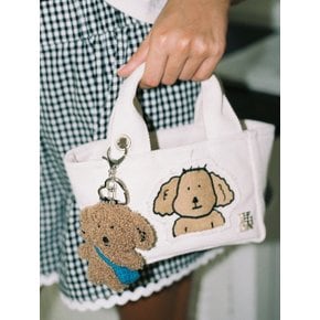 NAKED PAM PATCH TOTE BAG (2 SIZES)