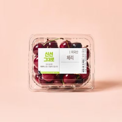미국산 항공직송 알이 큰 체리 250g 팩 (9.5Row)