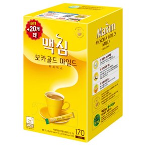 맥심 모카골드 마일드 커피믹스 170t 일회용 커피