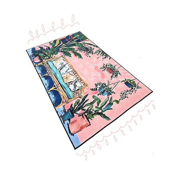 핑크홈 소프트 러그