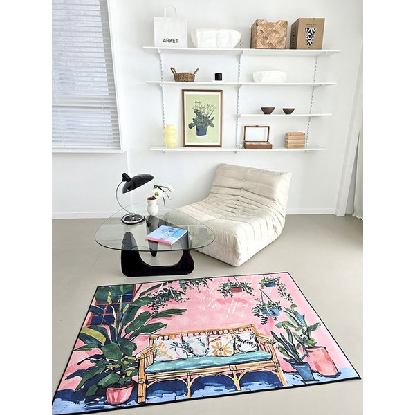 핑크홈 소프트 러그