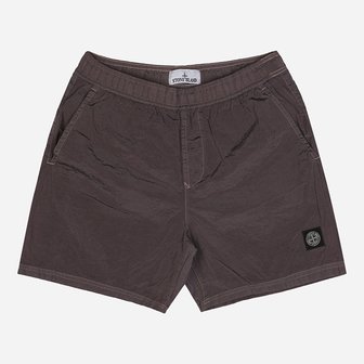 스톤아일랜드 [시흥점] 6S B100004 S0043 V008F 로고 패치 스윔팬츠 퍼플