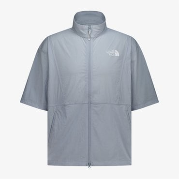 노스페이스 [노스페이스 공식] NT7KR01M 화이트라벨 아이라 반팔 집업_LIGHT BLUE
