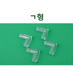 투명 모서리 코너 보호대 4P X3개 (ㄱ형) 보호가드 안전모서리보호대