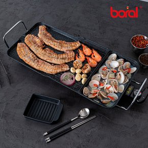 와이드 전기그릴 3 IN 1 69cm 자동온도절 전골 찌개 구이 BR-V180SG